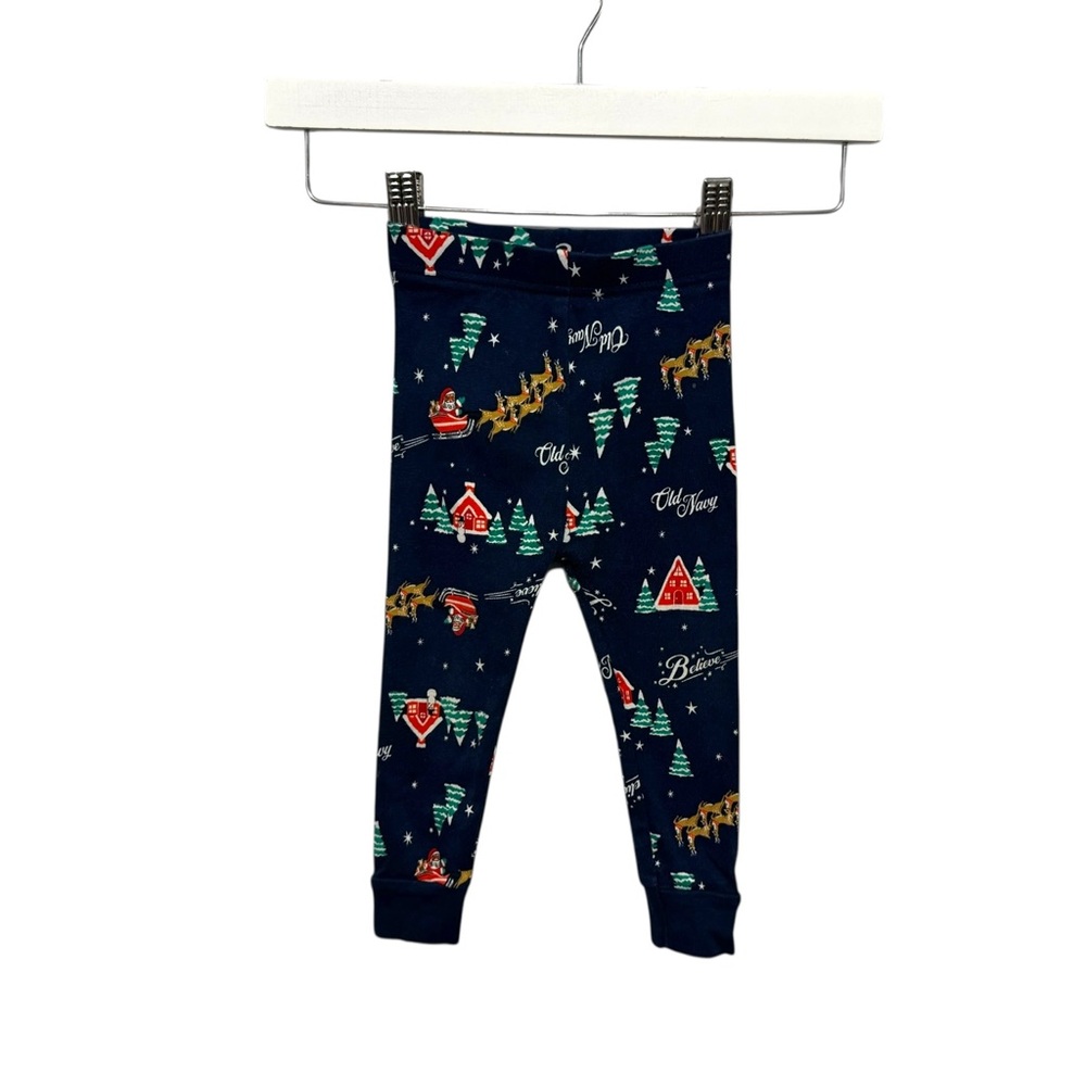 ⭐️ 5/$30 Old Navy Kids Xmas Pajama Set size 18-24 Months - Picture 4 of 5